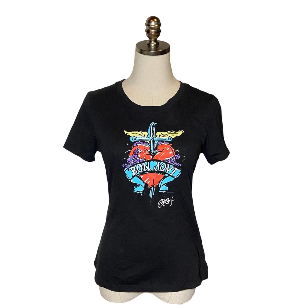 Bon Jovi Hard Rock Cafe T-Shirt Women's Small